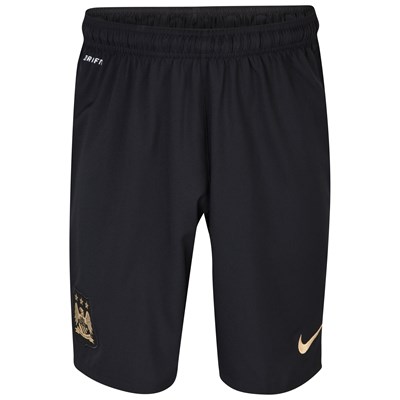 13-14 Manchester City Away Black Kit(Shirt+Shorts) - Click Image to Close